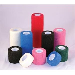 Cohesive Bandage 2Inx5Yrd Assorted, 36/BX
